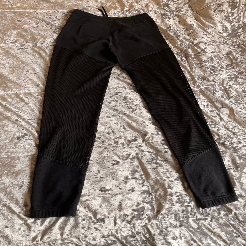 Black Abercrombie mesh Jogger Sweatpants - Picture 2 of 12
